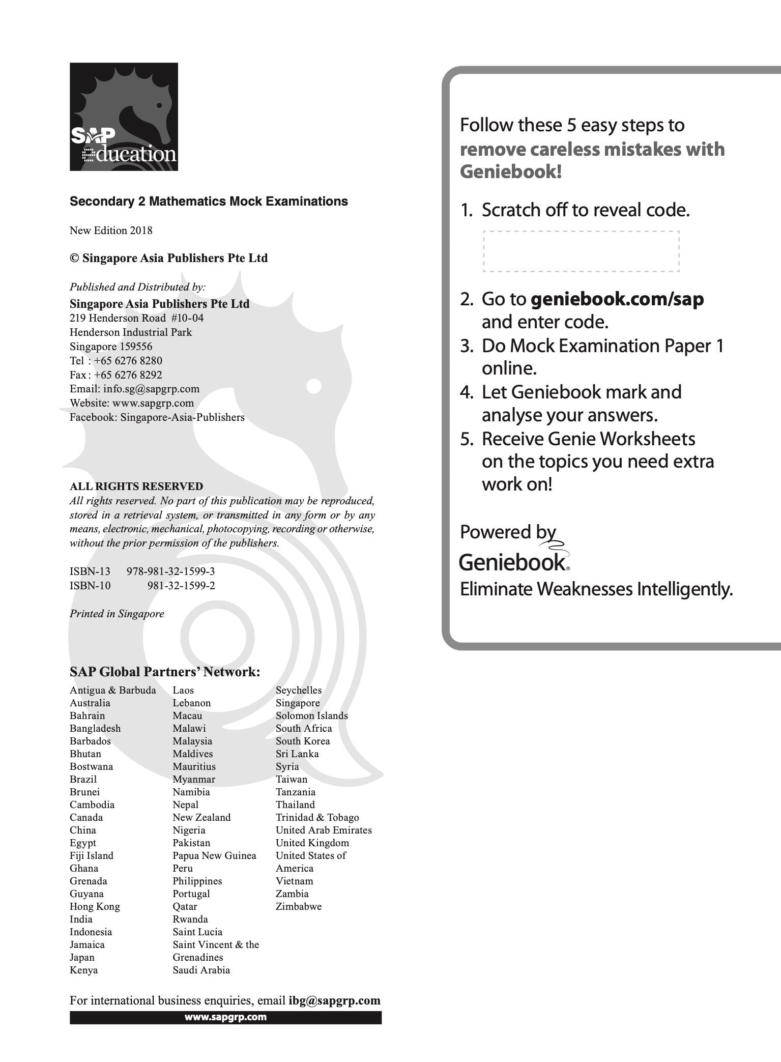 Secondary 2 Mathematics Mock Examinations