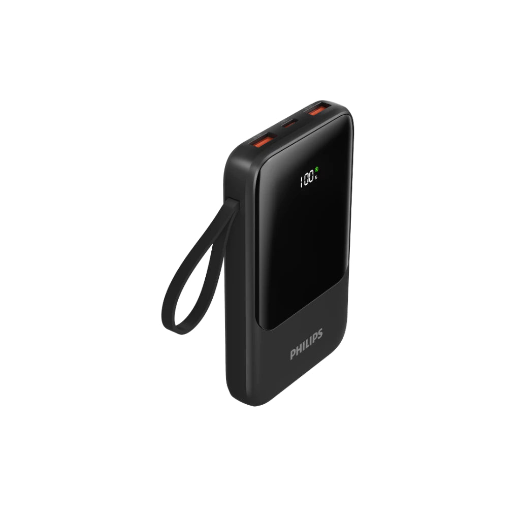 Philips DLP2223B/97 10000mAh CCC 22.5W USB-C+Lightning - Black