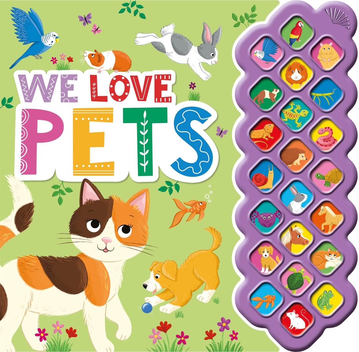 We Love Pets (22-button Sound Book) (Board Book)