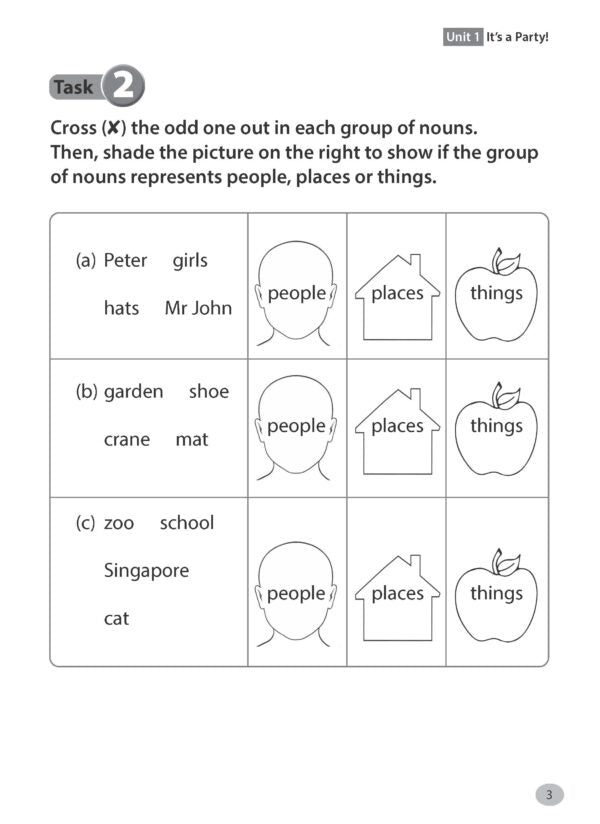 Primary 1 English Stretch Your Grammar & Vocabulary