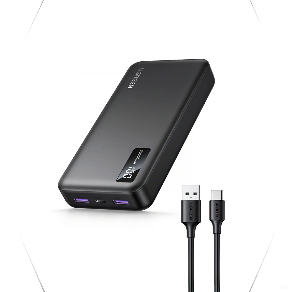 Павербанк UGREEN PB312, 20000mAh, 20W, 1C2A