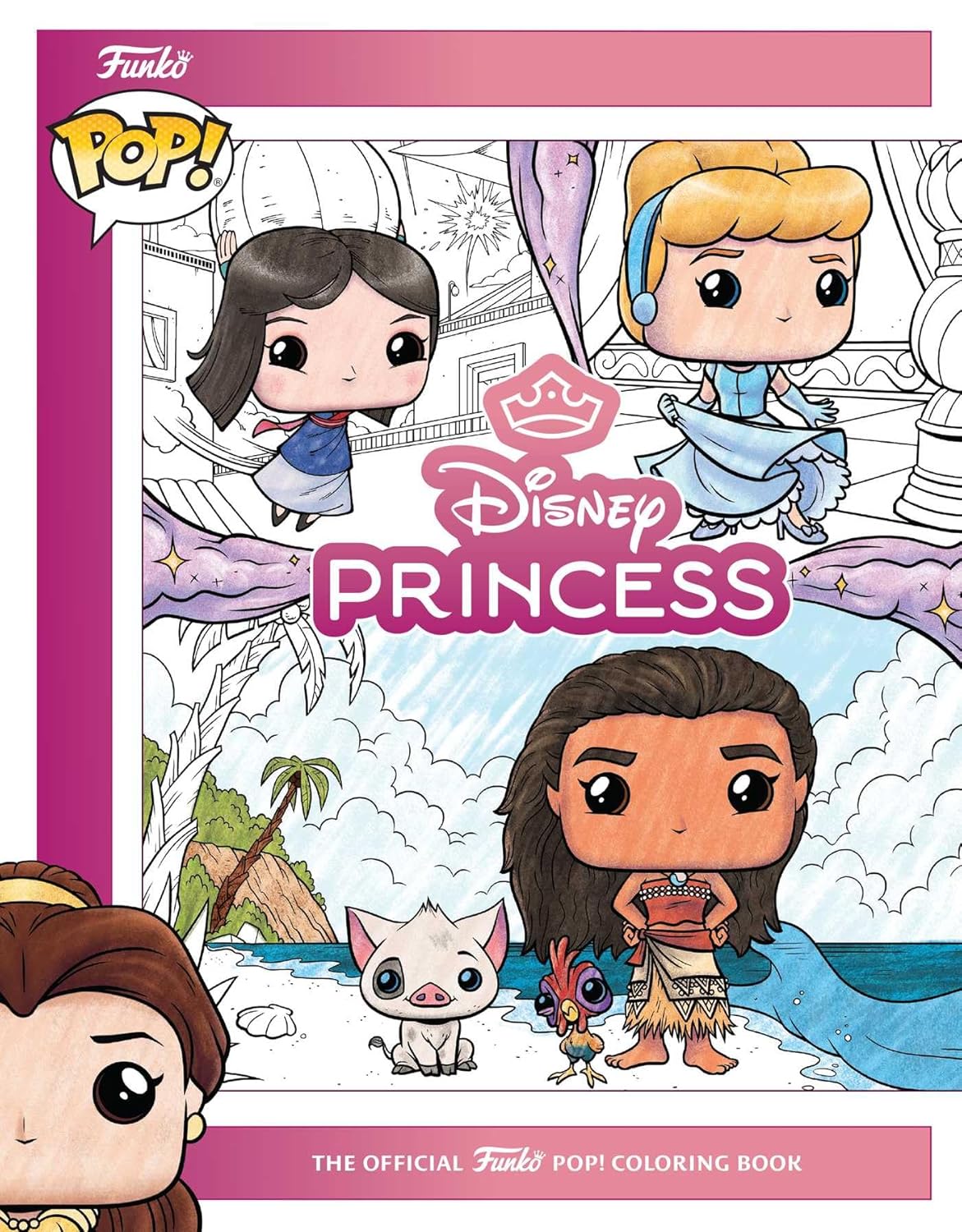 Disney Princess: Ofcl Funko Pop Coloring