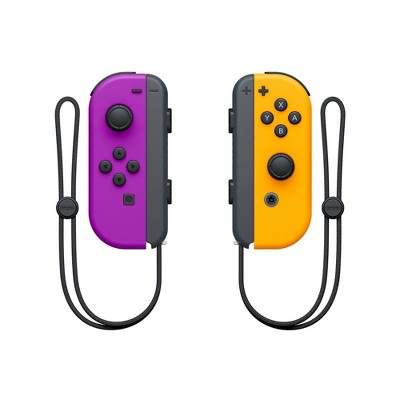 Nintendo Switch Joy-Con Pair Neon Purple and Neon Orange