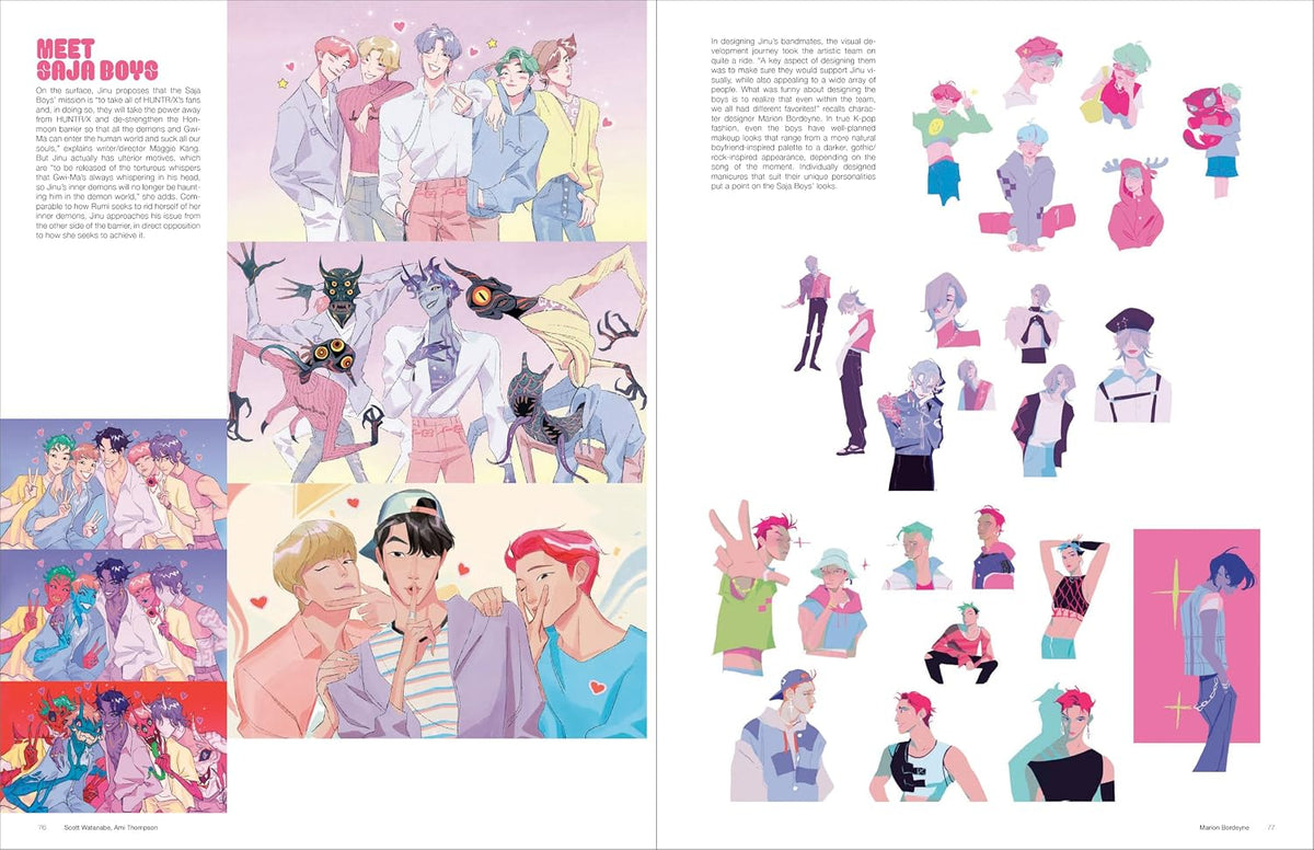 The Art of KPop Demon Hunters: Platinum Edition (Hardcover)