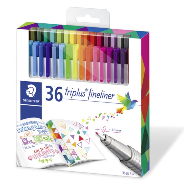 Staedtler Triplus® Fineliner 334 - 36 Pcs