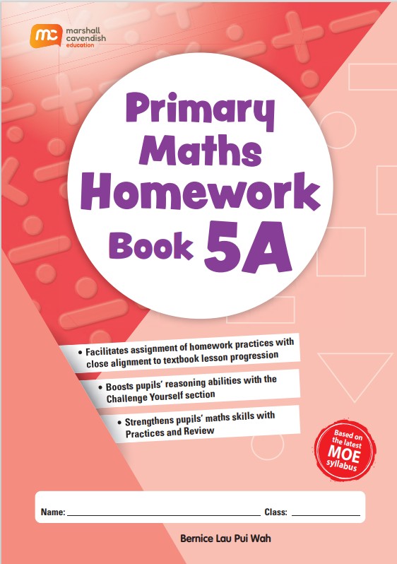 Primary Maths Homework Book 5A