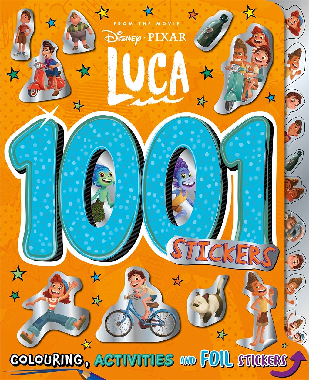 Disney Pixar Luca: 1001 Stickers (Paperback)