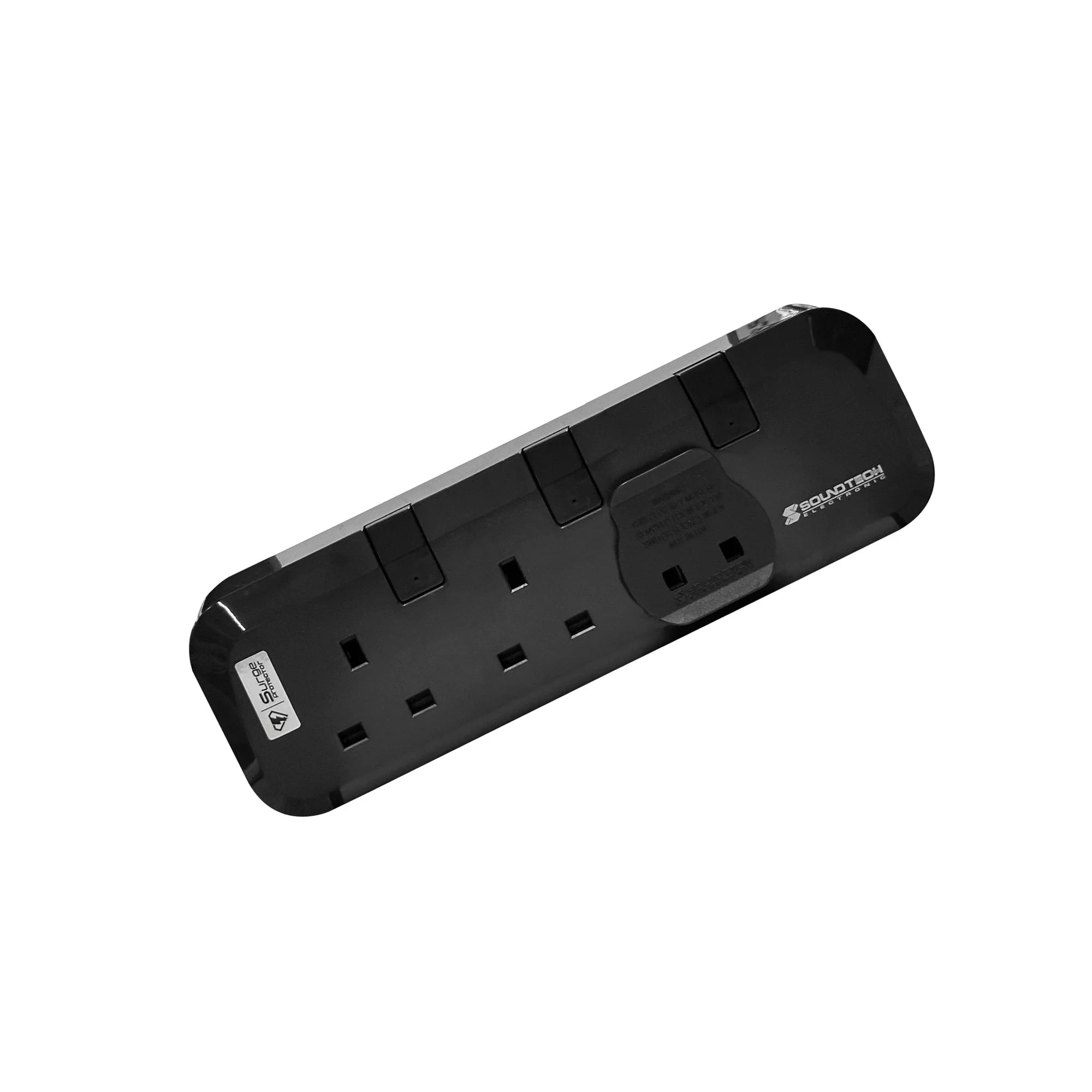 SoundTeoh PS-33 3Way Extension with Power Indicator 3M - Black