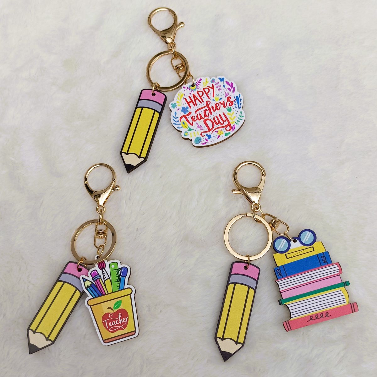 Teacher Wooden Charm Pencil