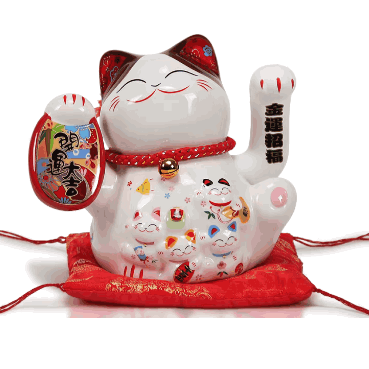 LUCKY CAT H/SWG 14CM 