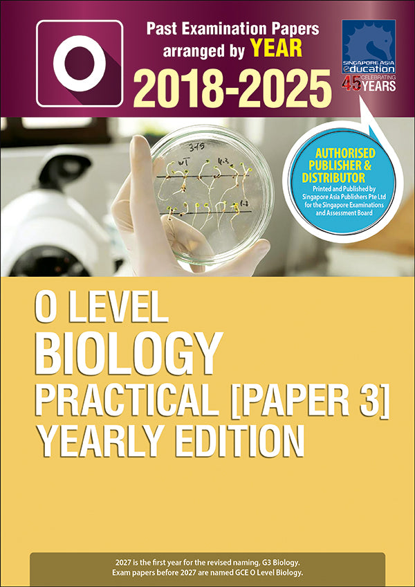  O-Level Biology Practical  (2018-2025)