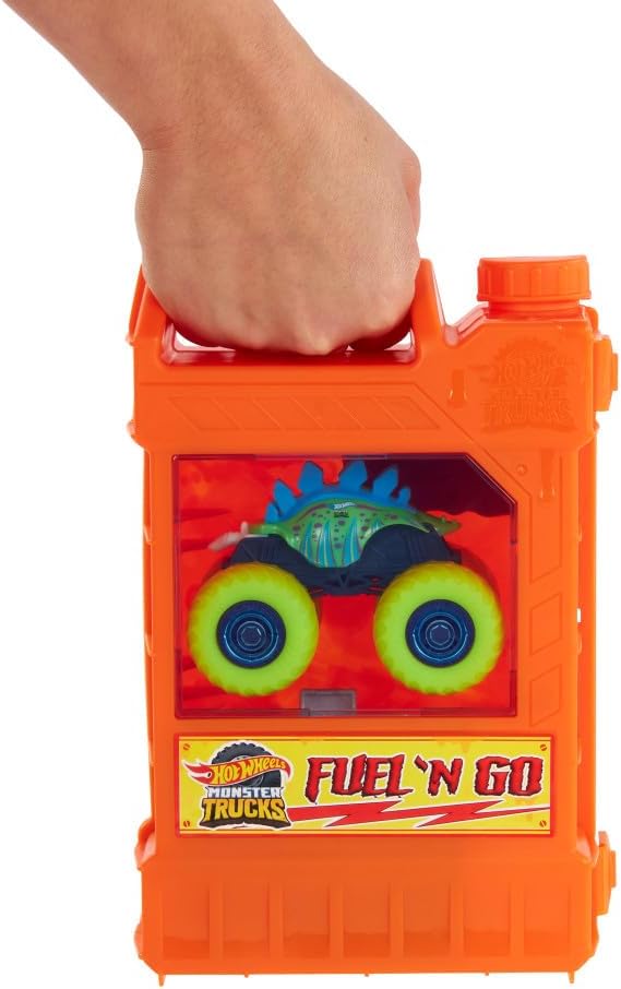 MATTEL HOT WHEELS MONSTER TRUCKS MOTOSAURUS STUNT N GO PLAYSET
