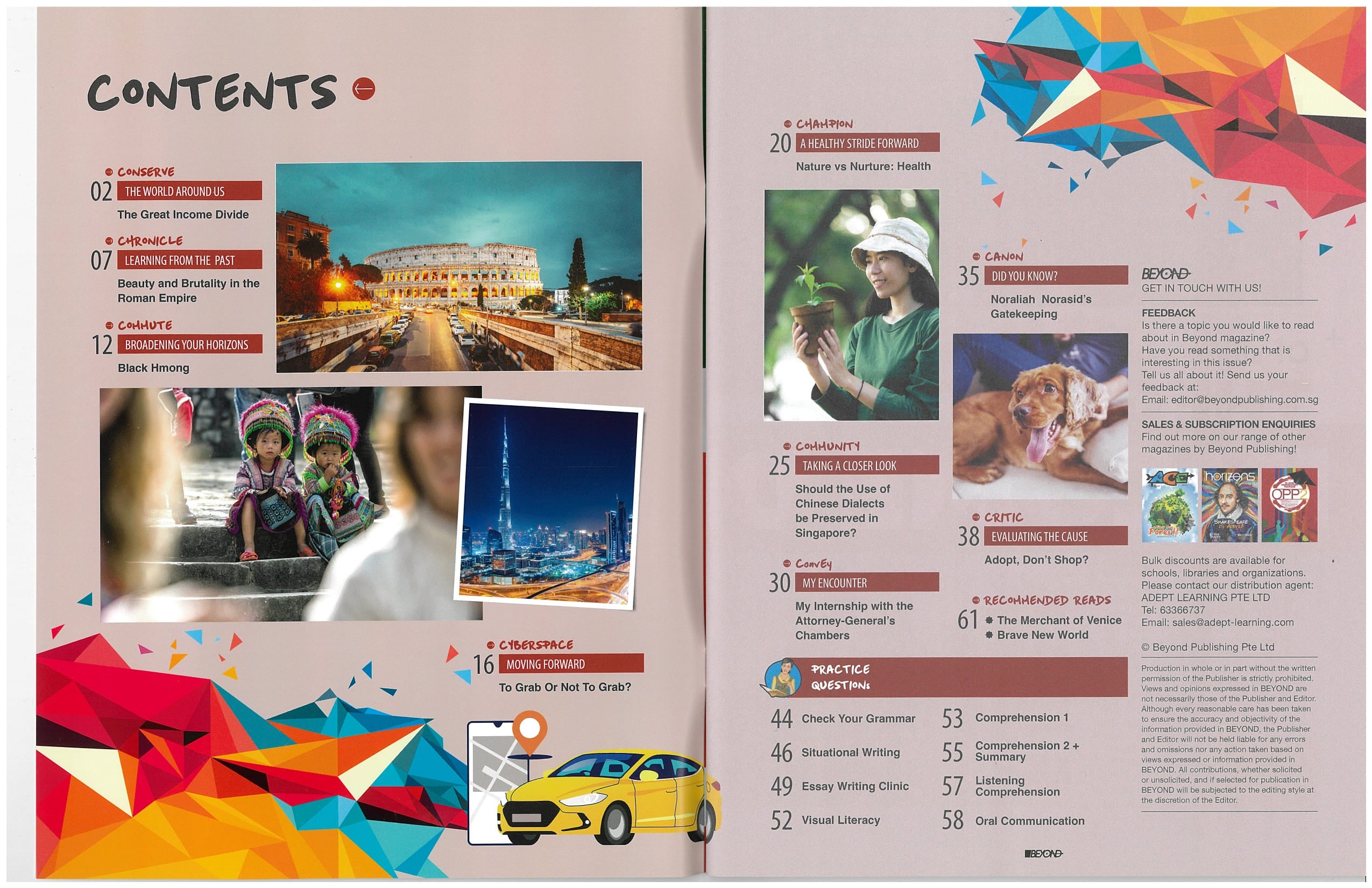 Upper Secondary English (G3) Beyond Magazine Bundle (3 Issues)