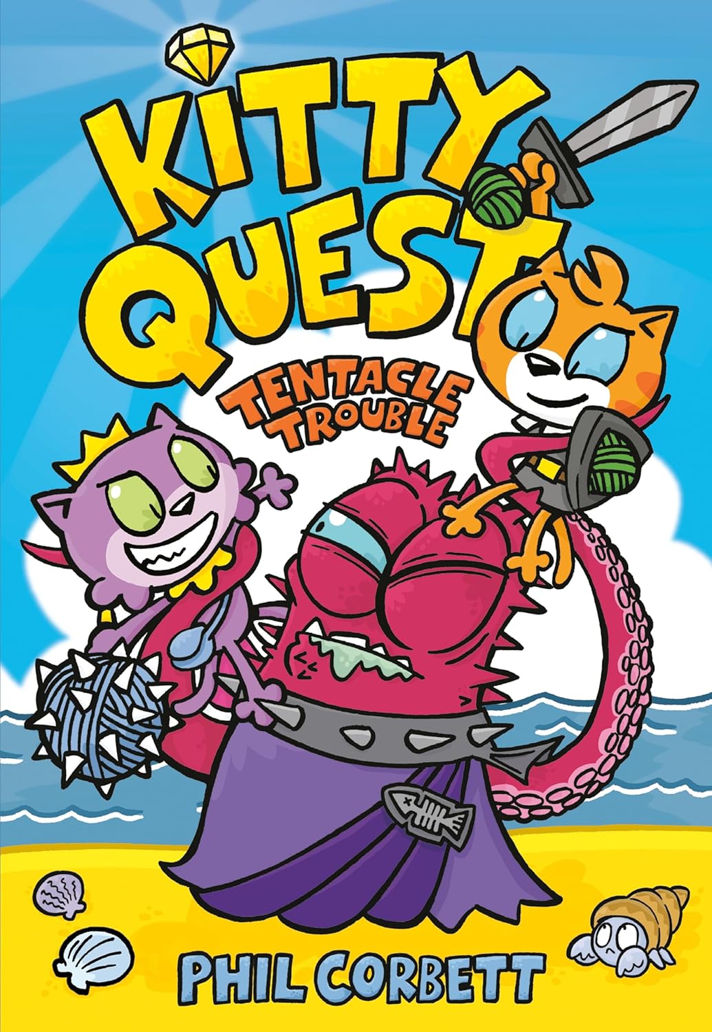 Kitty Quest: Tentacle Trouble: A Graphic Novel: 2