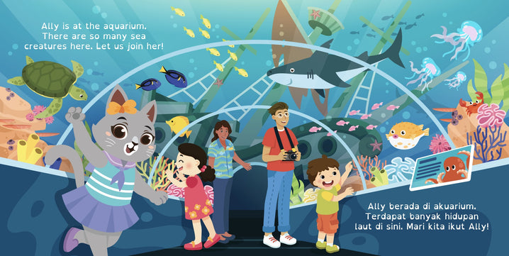 Ally at the Aquarium (Ally di Akuarium)