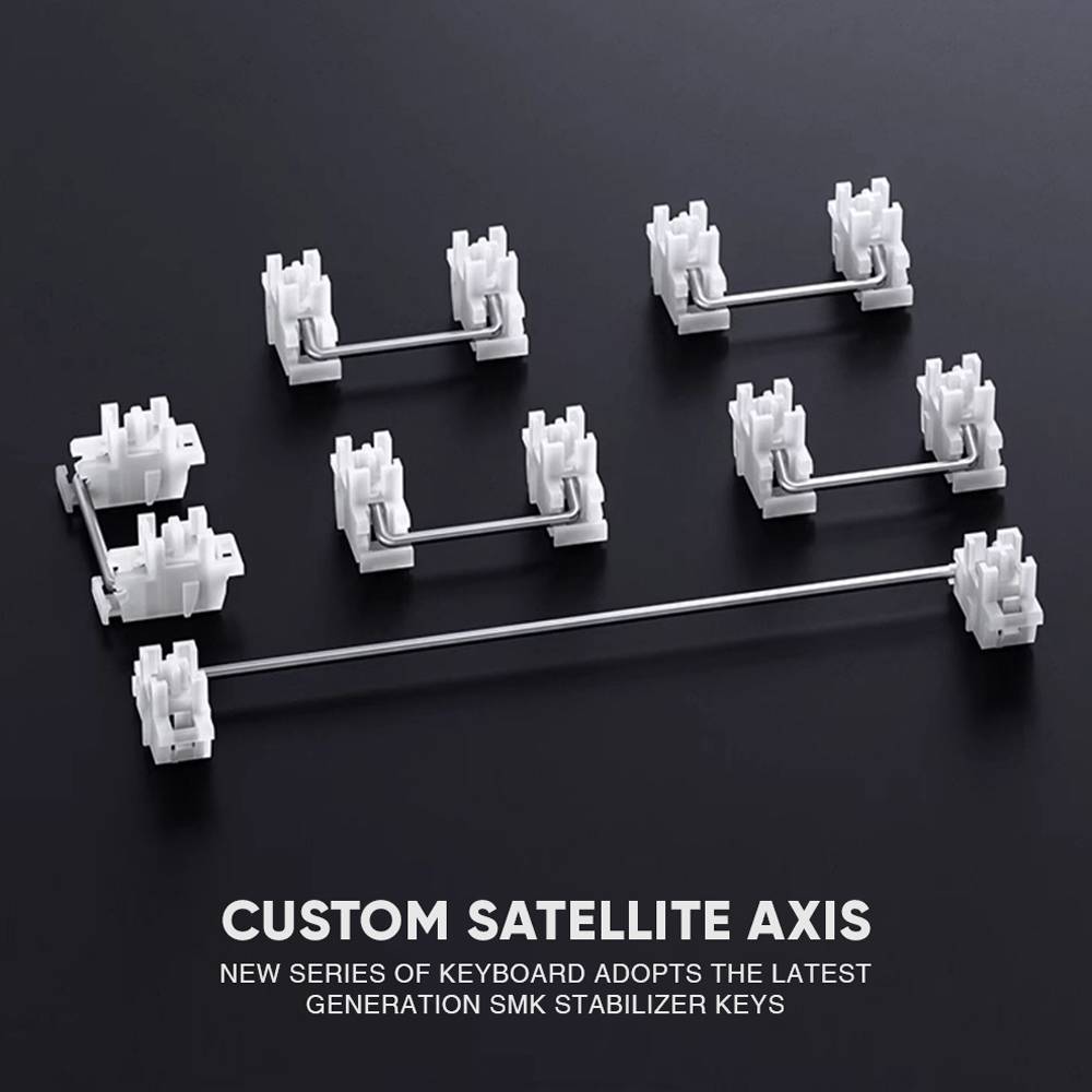 Armaggeddon SMK1C Modular Mechanical Keyboard (Clicky) White