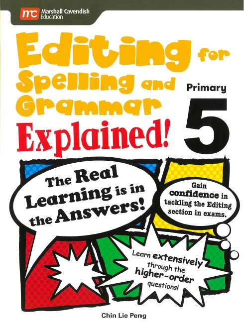 Primary 5 Editing For Spelling And Grammar Explained!