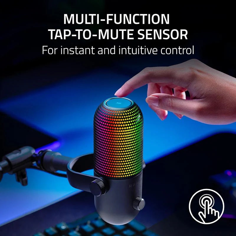 Razer Seiren V3 Chroma - RGB USB Mic (Black)