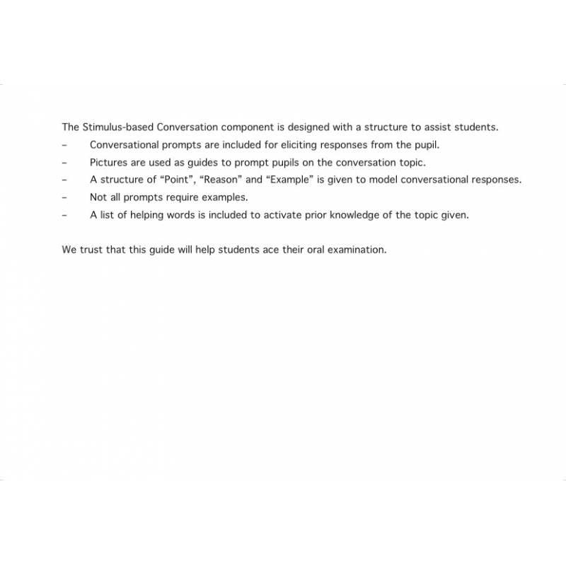Primary 2 English Oral: Reading Aloud & Stimulus-based Conversation