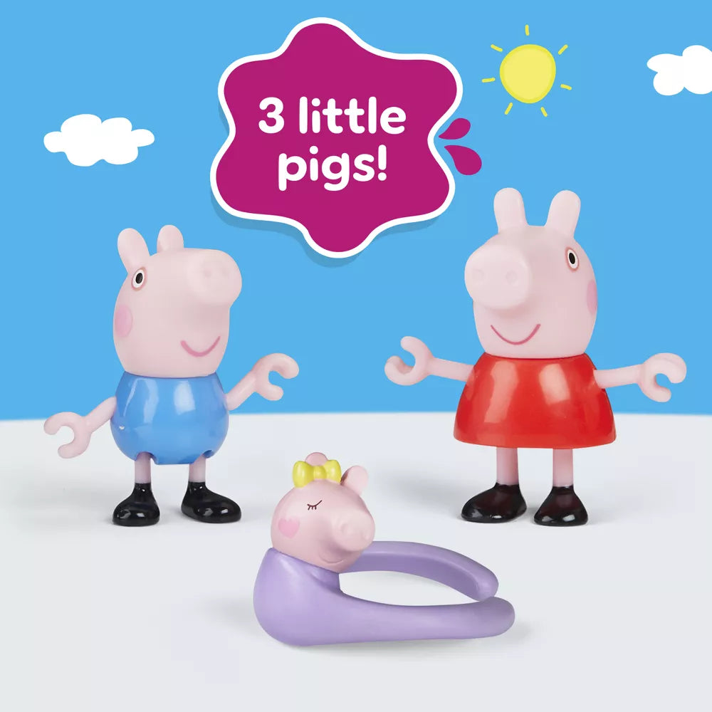 HASBRO PEPPA PIG PEPPAS FAMILY OF FIVE FIGURE SET