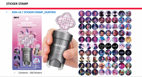 AMOS Sticker Stamp – HUNTRIX KDH-14