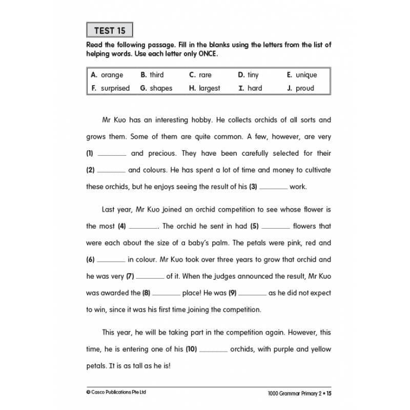 Primary 2 1000 Grammar - Revised Edition