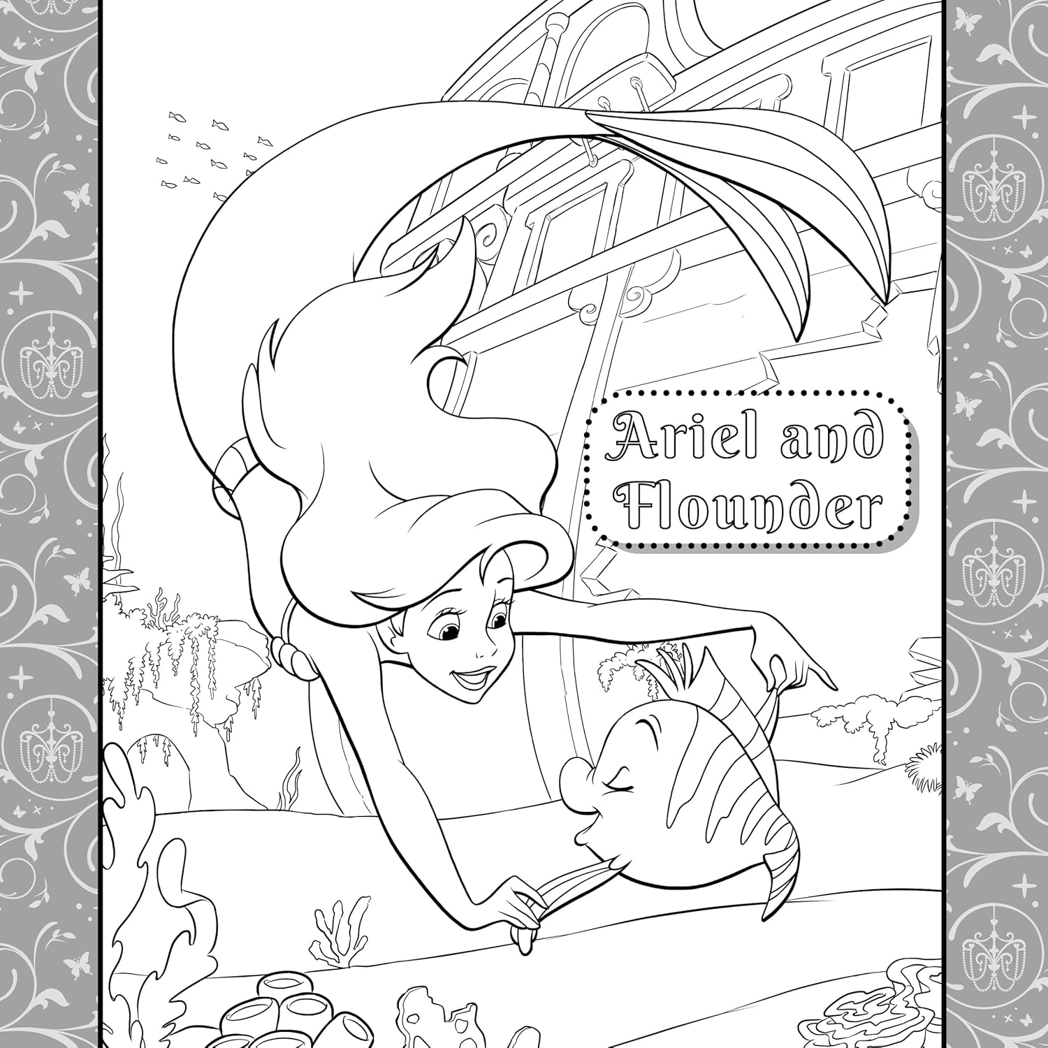 Disney Princess: Colourmania (Colouring Book and Felt-Tip Pens) Paperback