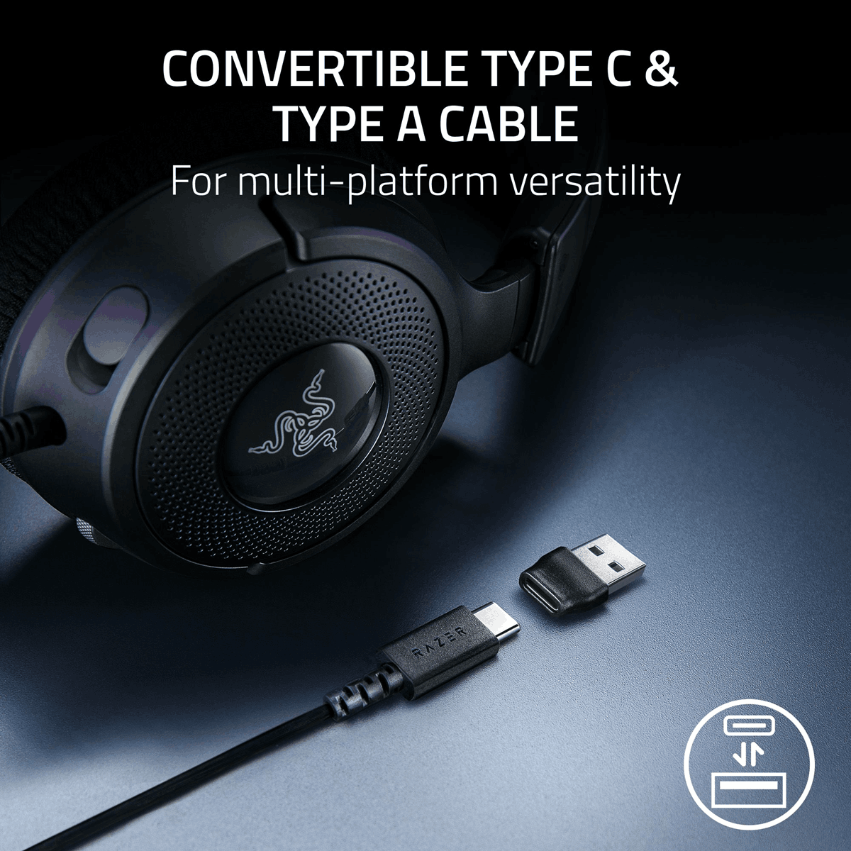 Razer Kraken V4 X Wired Gaming Headset