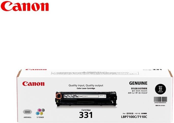 Canon 331 Original Black Toner Cartridge 