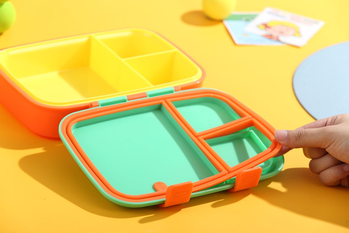 Printed Compartment Lunch Box 800ml - 6 Assorted Design