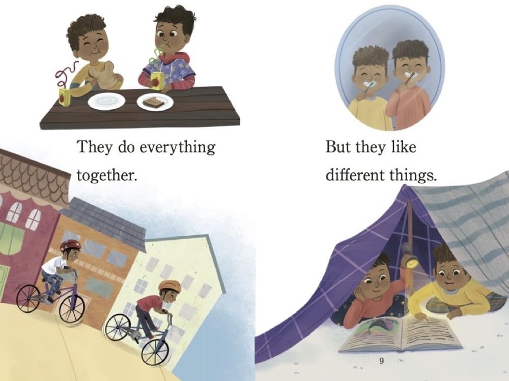 Twins, but Different (Step into Reading)