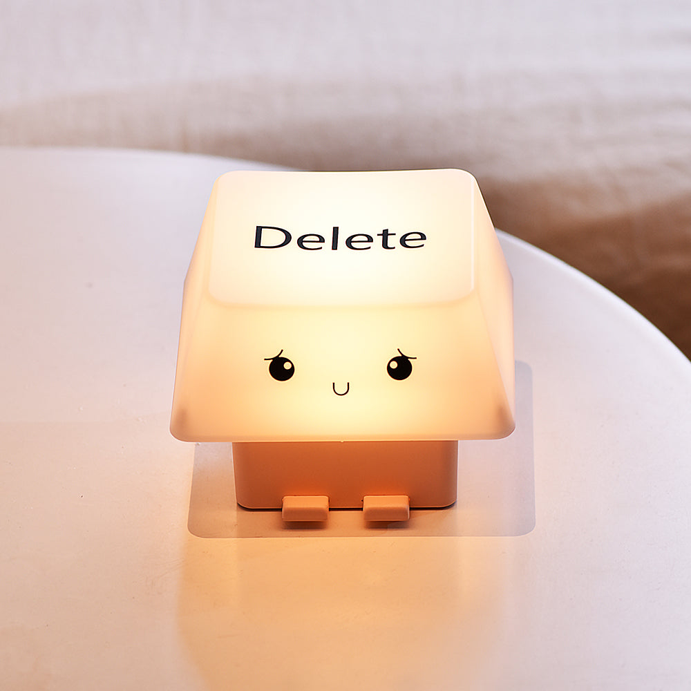 Delete Key-shaped USB Night Light - Pink