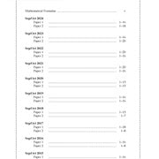 Normal Academic Maths Exam Q&A 15-24 (Yearly)