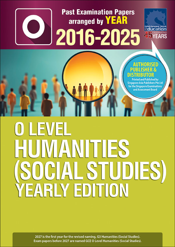  O-Level Humanities (Social Studies) YE (2016-2025)