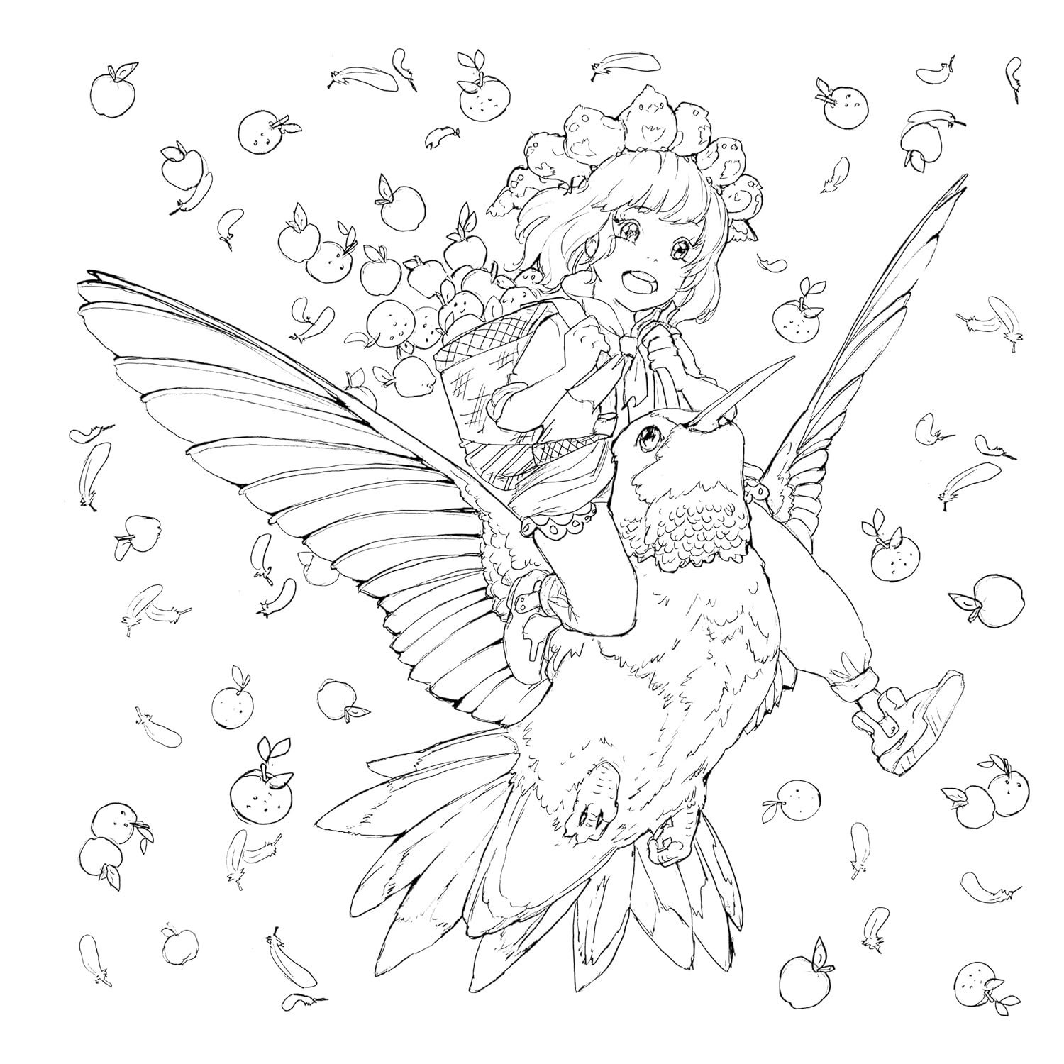 Pop Manga Paint & Ink Coloring