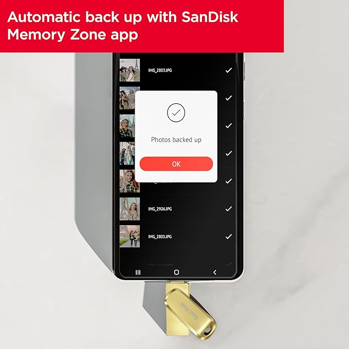 SanDisk 512GB Ultra Dual Drive Luxe USB Type-C