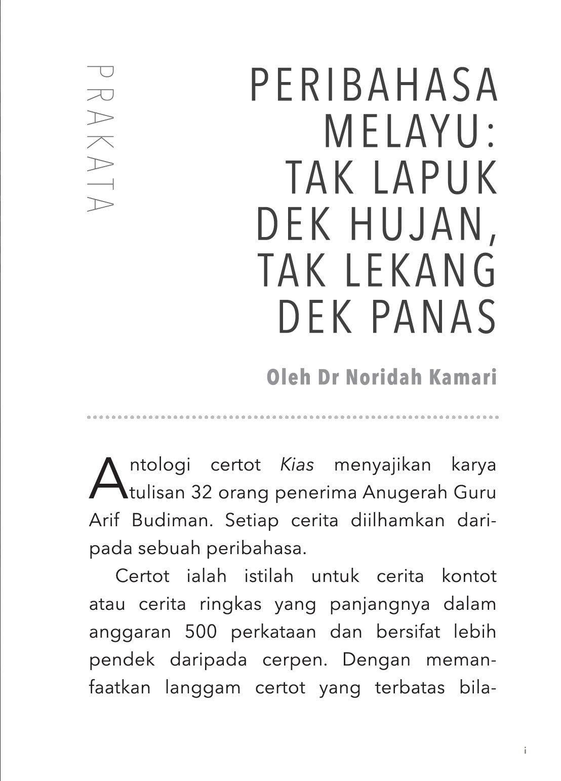 Kias: Antologi Certot Peribahasa
