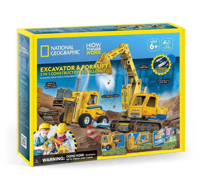 NATIONAL GEOGRAPHIC EXCAVATOR & FORKLIFT