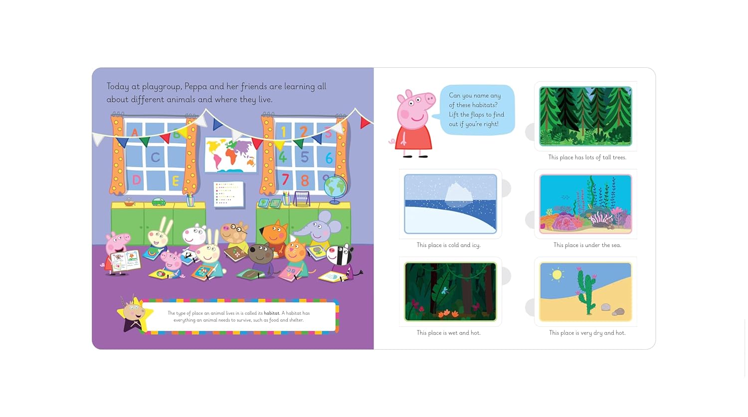 Peppa's Animal Habitats (Learn with Peppa)