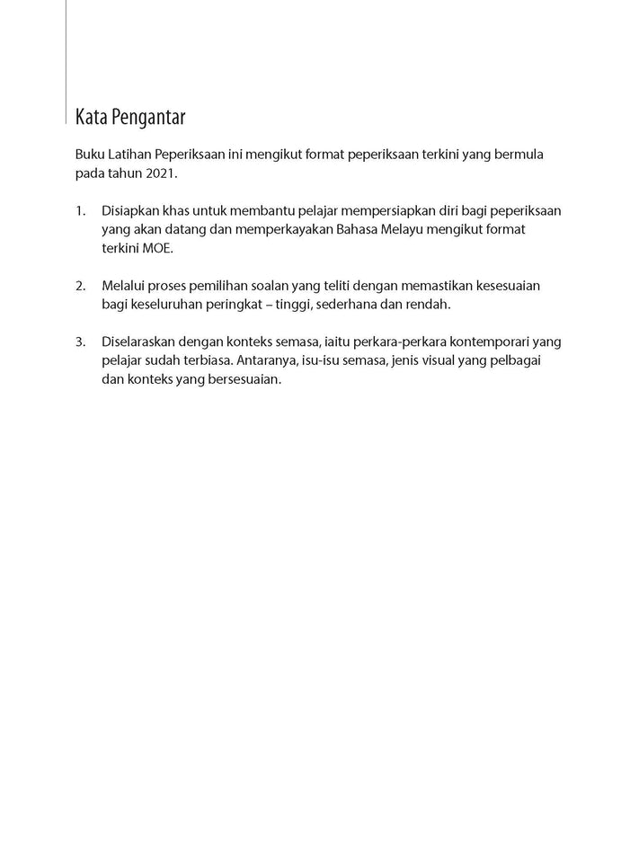 Secondary 1 Kertas Spesimen Bahasa Melayu Menengah 1 Ekspres