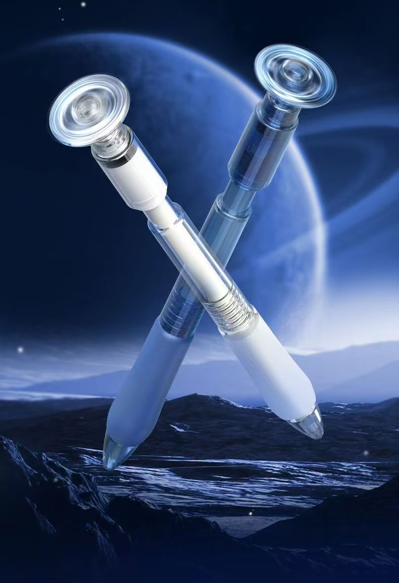  Planet Click Gel Pen - 5 Assorted Colour 