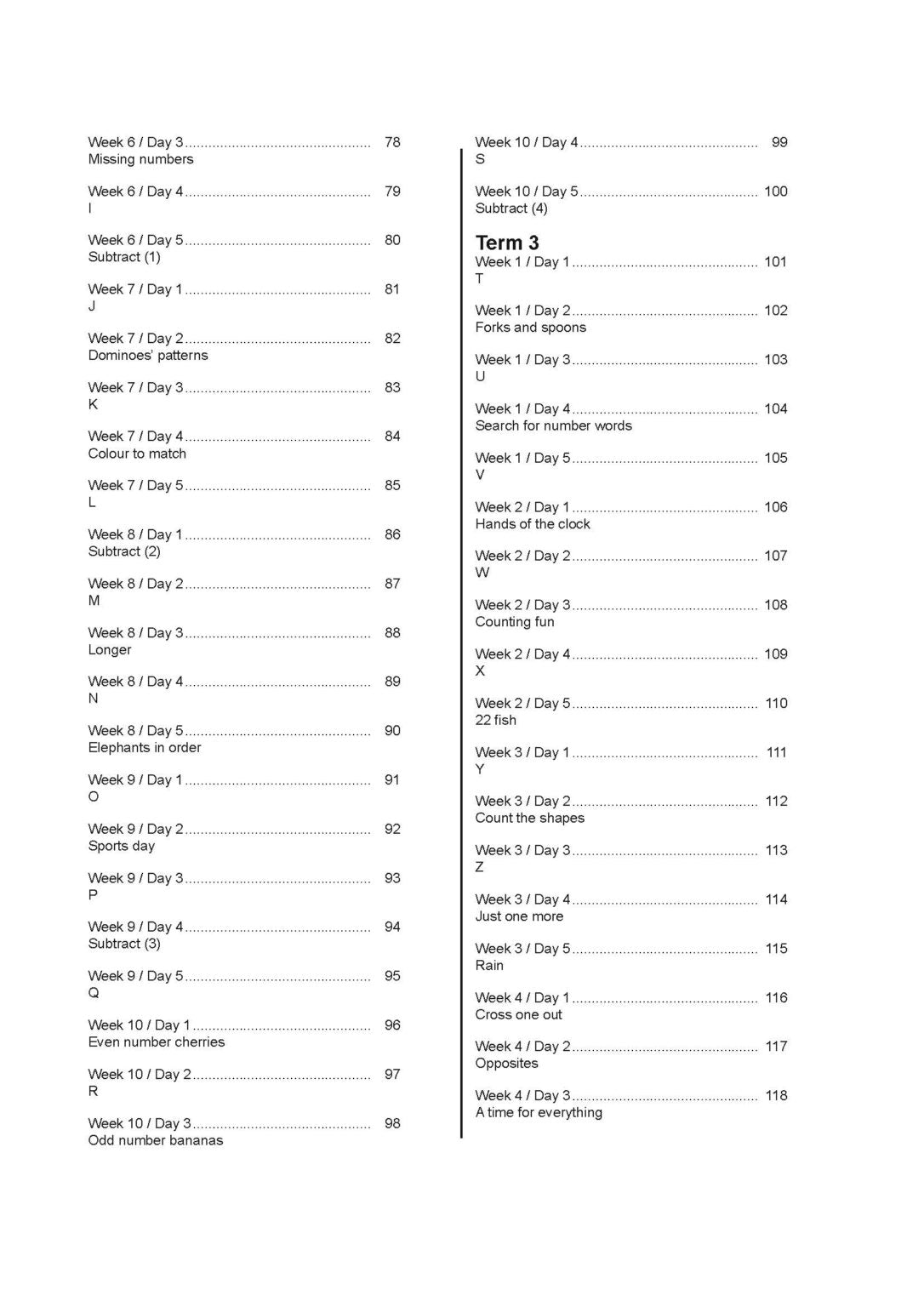 K1 Junior Daily Dose Of English And Mathematics
