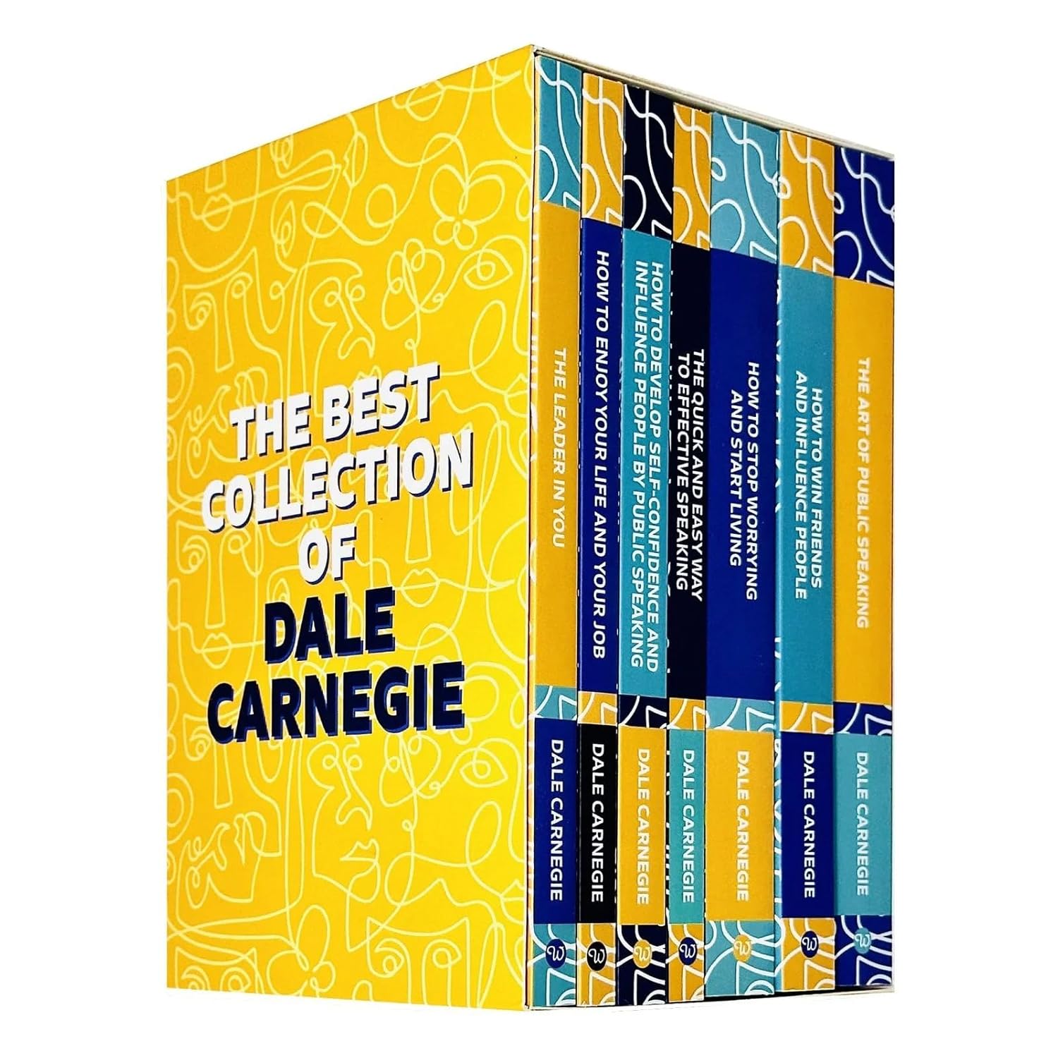 The Best Collection of Dale Carnegie 7 Books Set 