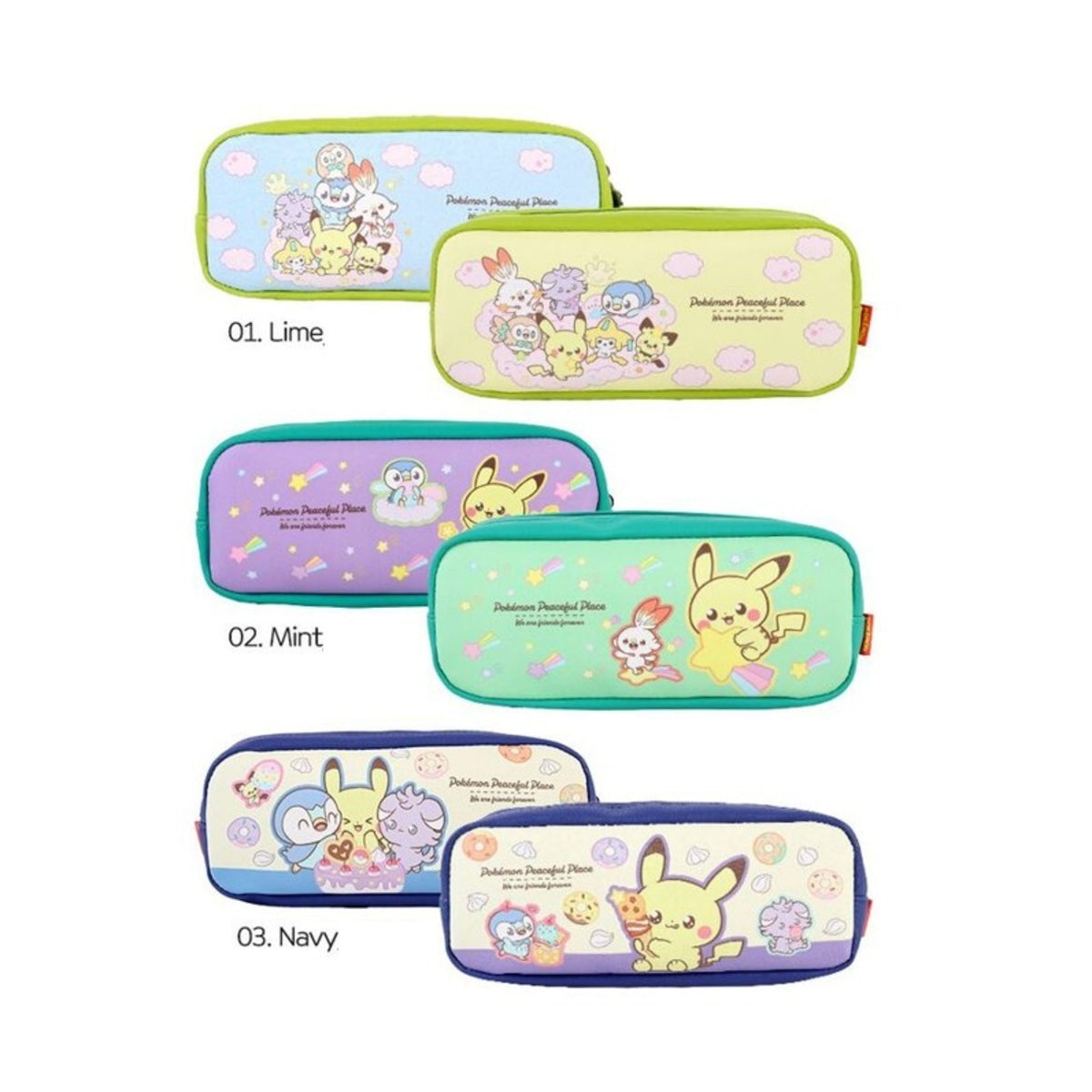 Pokémon Double Zip Pencil Case