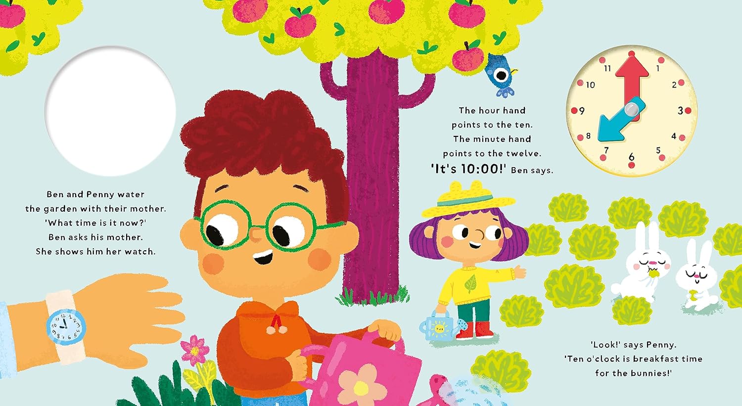  Tell the Time - Yes, I Can! (Boardbook)