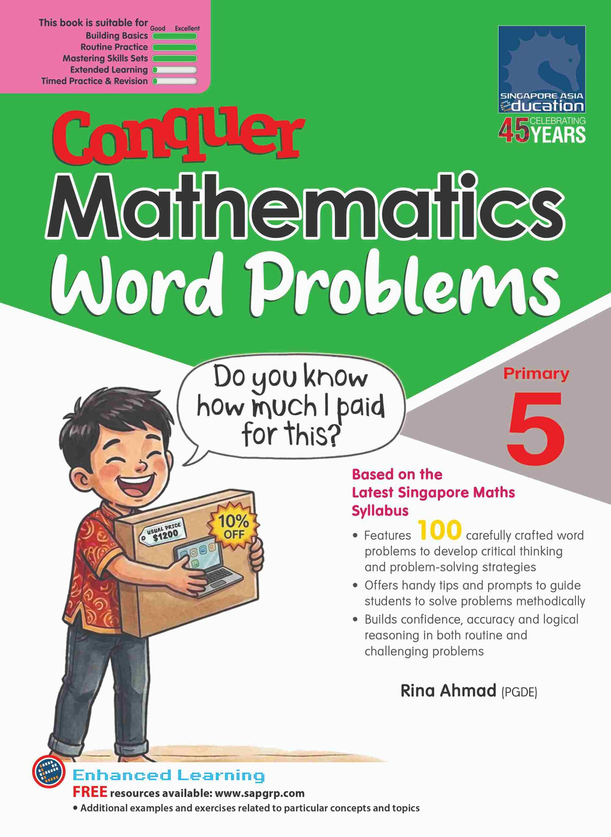Conquer Mathematics Word Problems Primary 5
