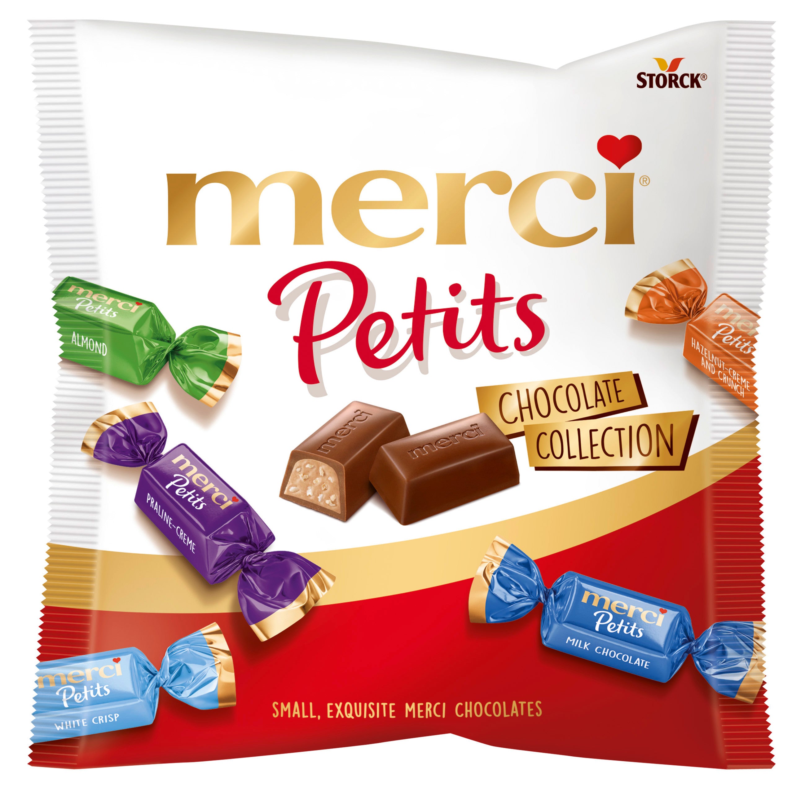 Merci Petits Chocolate Collection 125g.