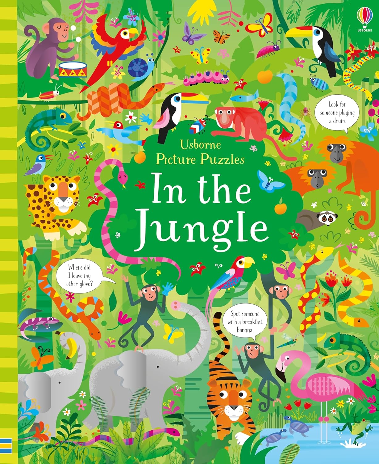 Usborne Book & Jigsaw: In The Jungle