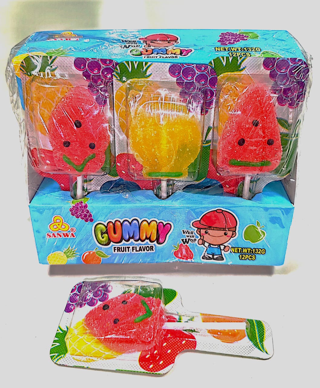 Sanwa Gummy (fruits)10gm