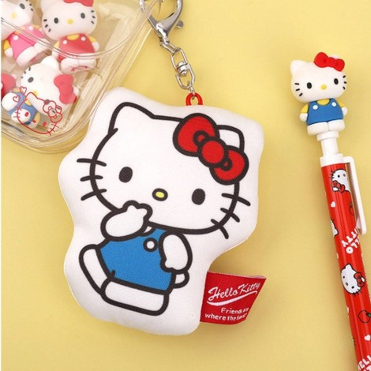 Sanrio Hello Kitty Puff Puff Key Ring